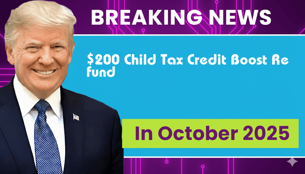 $200 Boost in Child Tax Credit Increases Your Refund by $X