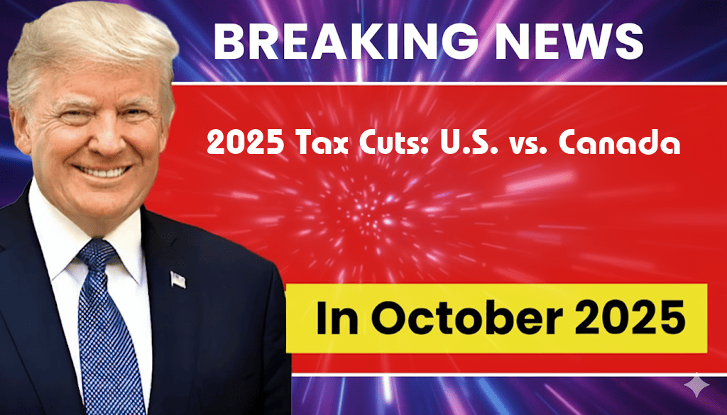 2025 Tax Cuts: A Comparative Analysis of $3,752 in the U.S. and C$5,200 in Canada