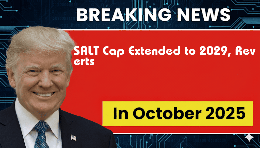 SALT Cap Extended to 2029, Set to Revert Afterwards